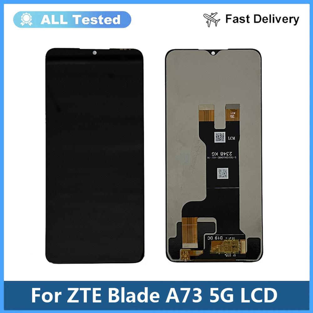 

LCD Screen and Digitizer Full Assembly For ZTE Blade A73 5G NO Frame