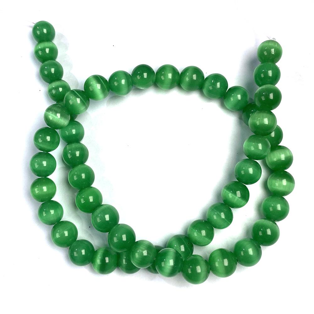 

Натуральний райдужний камінь котяче око розсипчасті намистини дорогоцінне каміння підвіски для DIY намисто браслет браслет сережки шиття ремесло виготовлення ювелірних виробів аксесуарів 8mm