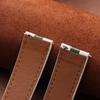 Curea de ceas din piele de vițel autentică de 22 mm 20 mm pentru ceas de afaceri Omega Curea pentru Seiko Cataramă fluture Cusături Curea colorată
