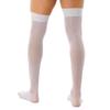 Mens Glossy See Through Stockings Thin Shiny Solid Color Stretchy Sheer Thigh High Socks