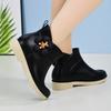 Fashion Women's Short Rain Shoes Four Seasons Women's Waterproof and Non-slip Cotton Warm Women's Water Shoes
