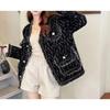 Autumn and winter new sweet imitation mink knitted cardigan women's fashion age-reducing soft waxy sweater jacket