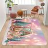 Nutcracker Area Rug Christmas Long Felt NonSlip Carpet For Living Room Sofa Bedroom Bedside Soldier Baroque Floor Mat