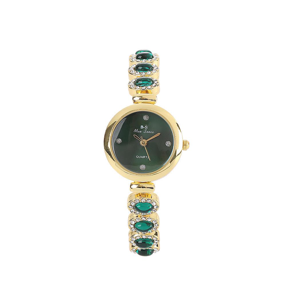 Luxury Diamond-Studded Ladies' Bracelet Watch