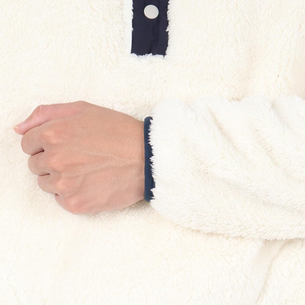 Svrchní oblečení Elmo Fleece Hurricane Top M [Chums] Pánské Ivory/Navy