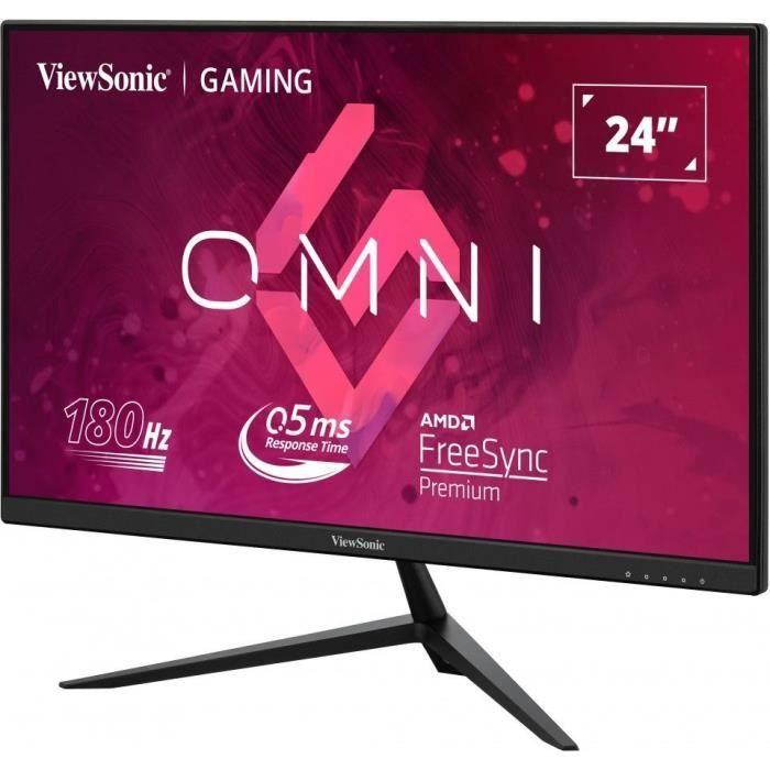 Gaming PC Monitor - ViewSonic - VX2428J - 24" IPS FHD 1920 X 1080 - 0.5ms(mprt) - 180hz - Hdmi/displayport