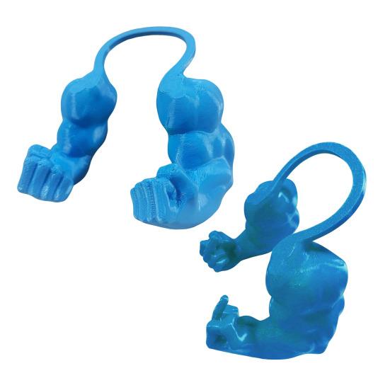 2Pcs Cat Muscle Arm 3D Printed Funny Cat Neck Arm with Muscle Superhero Cosplay Costume Funny Pet Photography Props Birthday Party Supplies