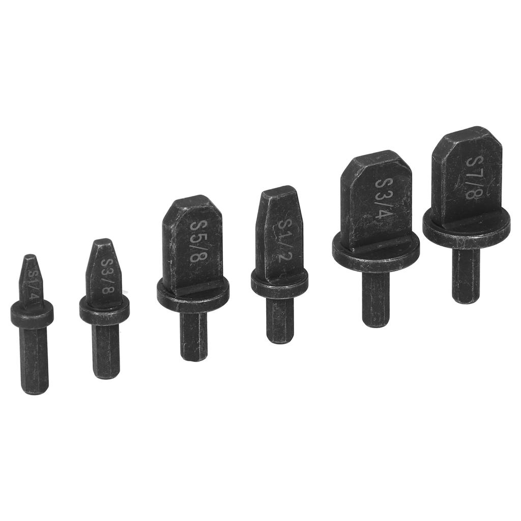 6 st/set Elektrisk borrmaskin Rörvidgare Luftkonditionering Flänsningsverktyg Reparationssats