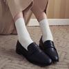 Daily Ribbed Socks - White