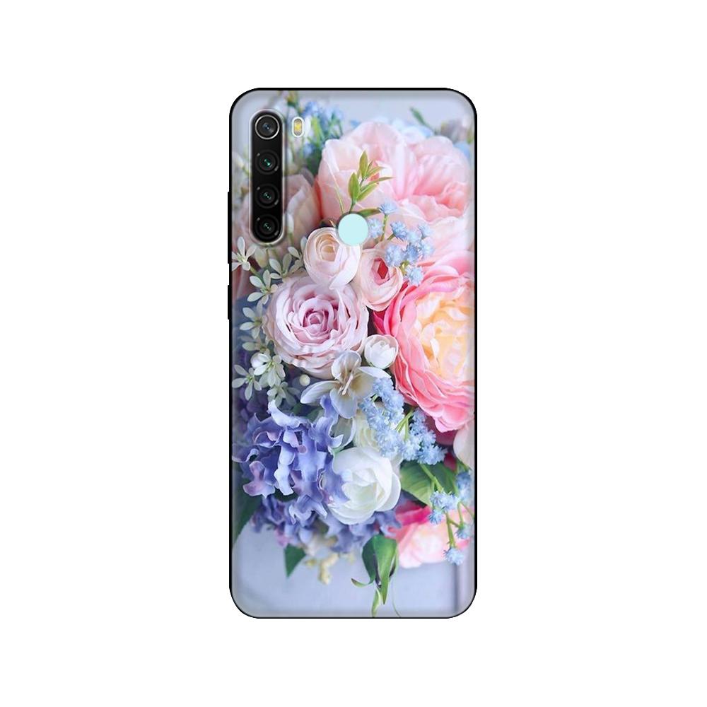 Für xiaomi Redmi Note 8T Hülle, Weiche Silikonhülle für xiaomi Redmi Note 8 Hülle T Fundas auf Redmi NOTE 8 PRO Coque schwarzes TPU-Case