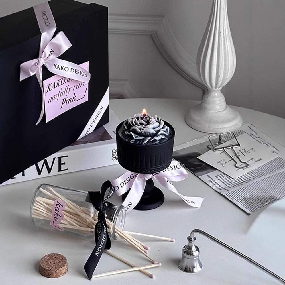 

Ароматические свечи Французская камелия для дома, спальни, длительное ароматизирование, подарок Jingui under the moon