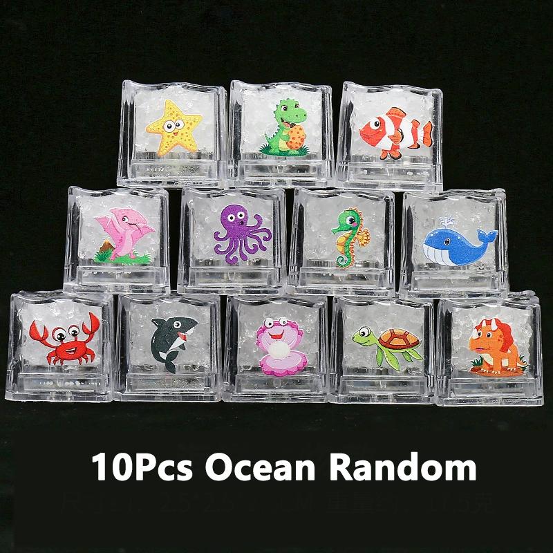 Jouets de Bain pour Bébé Baignoire Lumière LED Jouets Colorés Changeants Imperméables Lumières Sous-marines Jouets de Bain Pour Garçons Filles Cadeau d'Anniversaire
