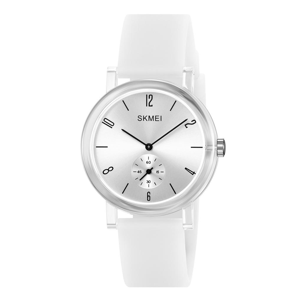 Fashion Korean version watch, silicone tape watch, simple two-and-a-half-hand quartz watch, student party men's and women's watch