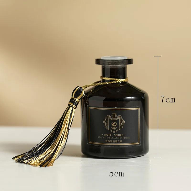 50ml Schilfrohrdiffusor-Sets mit Duftstoff-Verteilungsstäbchen Healton Homestay Hotel Rattan Aromatherapie Lufterfrischer Raumduft