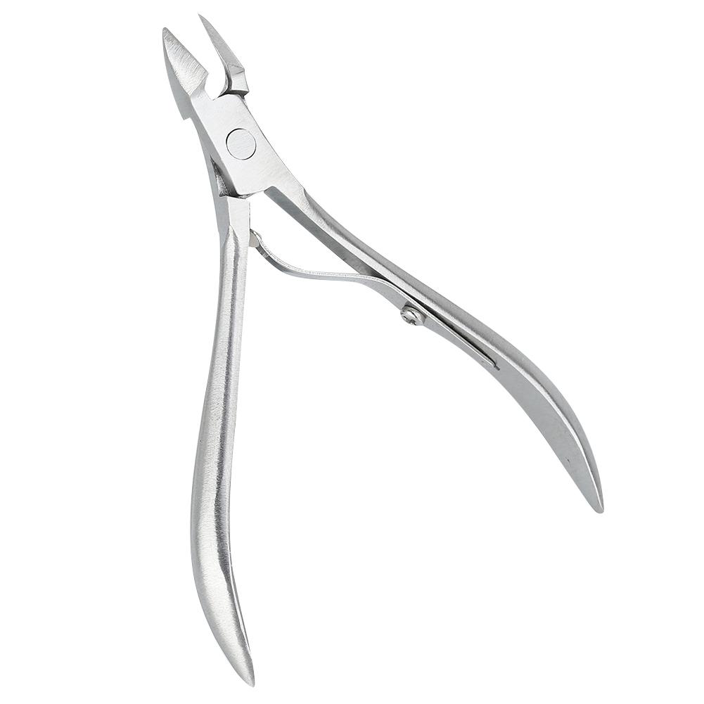 Silver Stainless Steel Nail Dead Skin Removal Clipper Cuticle Scissors Manicure Pedicure Tool