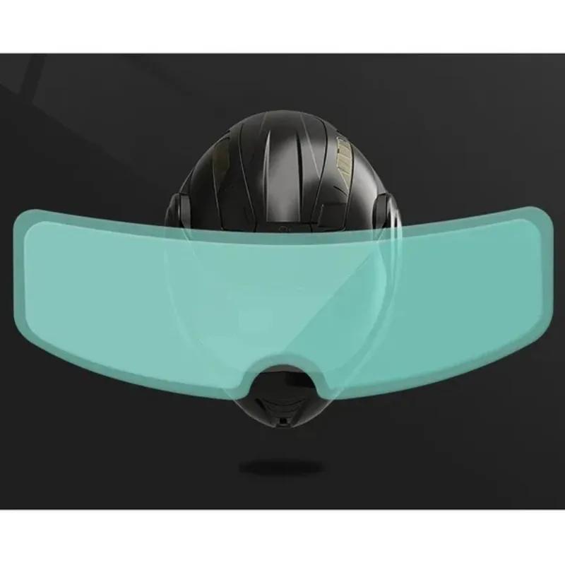 1 Pc Universal Motorcycle Helmets Len Anti-fog Rainproof Film Helmet Lens Protective Film (Not Including Helmet)