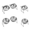 Cat Bowl Raised Pet Feeder Accessories Nonslip Decorative Supplies Feeding Container for Living Room Travel Home Dogs Bedroom