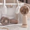 Portable Handheld Fan Light Weight Small Personal Portable Fans Adjustable USB Rechargeable Fan for Kids Girls Women Men