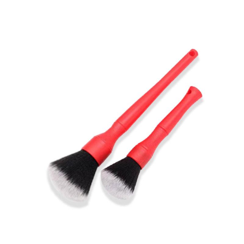 2pcs Ultra-Soft Detailing Brush Soft Auto Interior Detail Brush With Synthetic Bristles Car Dash Duster Brush Car Cleaning Tools