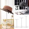 Wig Display Rack Hat Stands for Display Hat Pedestal Stand Round Barbell Pedestal Display Riser for Hat Watch Showcase