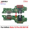 USB Charger Charging Port Dock Connector Board Flex Cable For Infinix Note 11 Pro Note 11 Pro 1G Note 11 1G Note 11 Pro 1G X6711