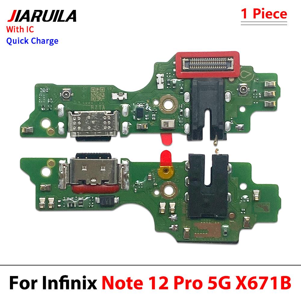 USB Charger Charging Port Dock Connector Board Flex Cable For Infinix Note 11 Pro Note 11 Pro 1G Note 11 1G Note 11 Pro 1G X6711