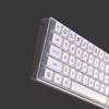 XDA Profile Keycaps In Milk Purplee PBT Material Ball Cap Design Hot Sublimation 137Keys For Multiple Layouts Including 75 68 980 87
