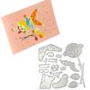 Cute Clown Die Cuts Exquisite Die Cuts Stencil Gift Making Accessory Anti-defor