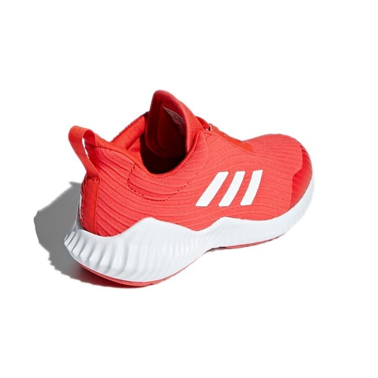 adidas Fortarun K Slip Resistant Slip Resistant Low Top Kids' Running Shoes Red White Kids' AH2621