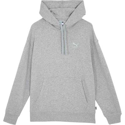 Puma Casual Hoodie Bz Cc Tr Vintage Hooded Fashion Pullover Long Sleeve Sweatshirt Unisex Hoodies Gray 625534-04