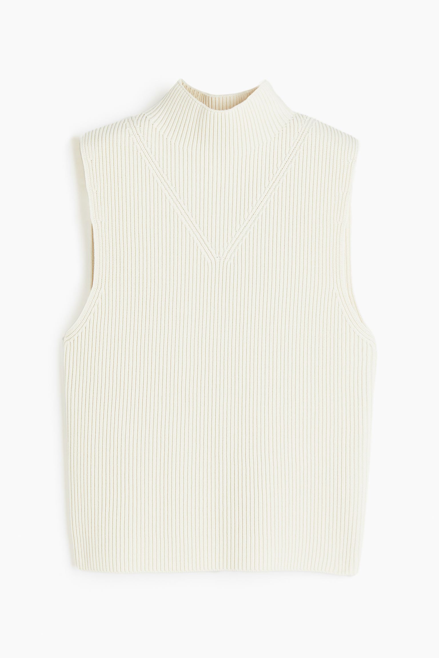 

Rib-knit vest top