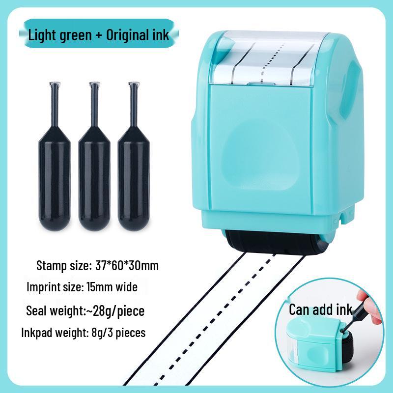 Expandable English Stamp Roller for Teaching Beginners