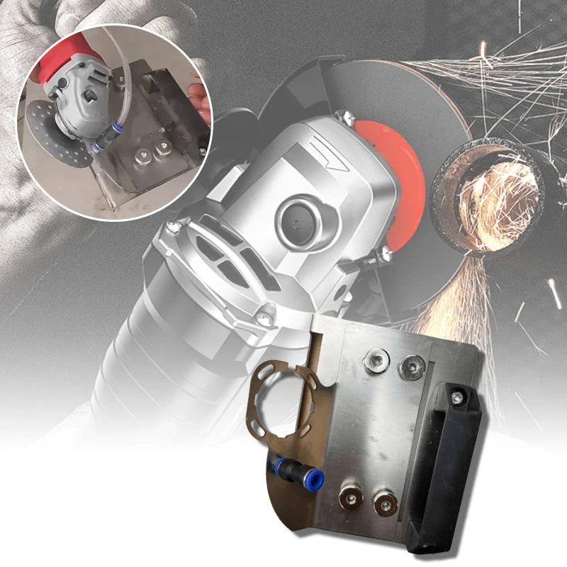 Portable 45 Degree Angle Grinder Chamfer Stand Metal Tile Cutting Tool Accessories Frame