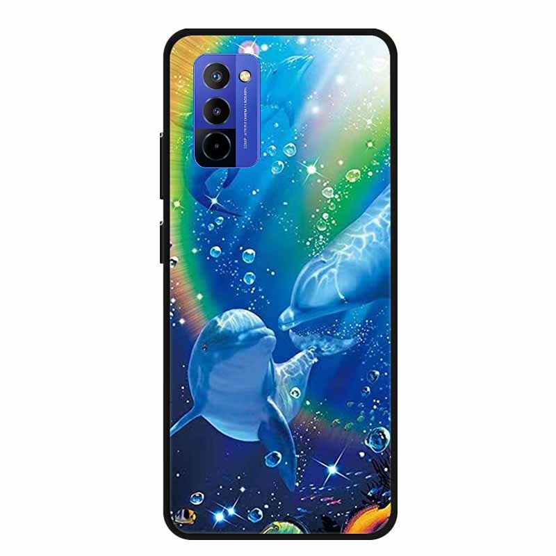 Phone Case For Wiko 10 Back Cover Case Shockproof Black Bumper Silicone Soft Funda For Wiko 10 Case For Wiko10 Coque 6.75" Capas