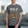 2026 New Vintage Funny Tee For Fishing Loving Moms High Quality Cotton Casual Streetwear Tshirt Unisex
