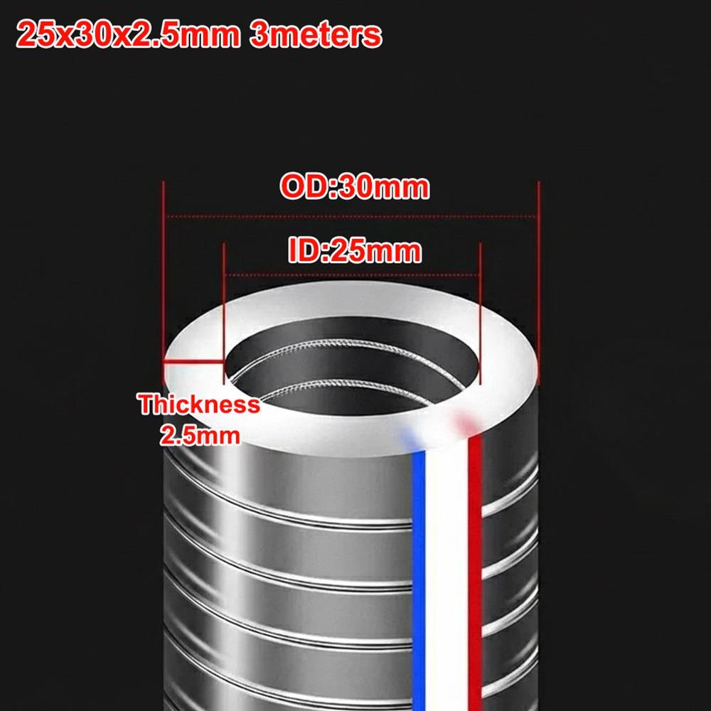 New PVC Steel Wire Hose Transparent ID 10-25mm Flexible Pipe 1/3meters Water Pump Tube