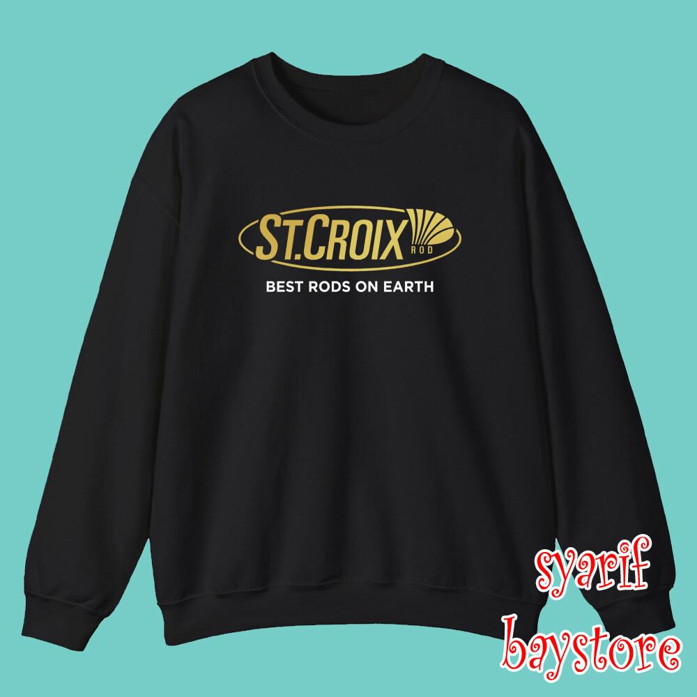 St. Croix Fishing Men#039;s Black Size S3XL Unisex T-Shirt L