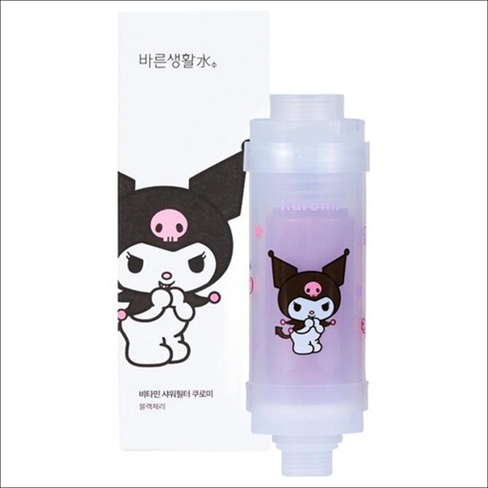 [Barunsaenghwal] Sanrio Characters Vitamin Shower Filter - Hello Kitty My Melody Cinnamoroll Kuromi, Anti-Rust & Chlorine Removal, K-Beauty Skin Care