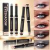 Fit Colors Eyeshadow Stick Shimmer Cream Eye Shadow Pencil Long Lasting Waterproof Smooth Metallic Makeup for Eyes Highlight