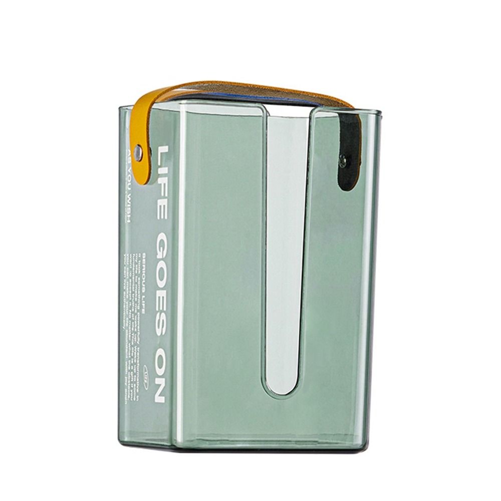 

Plastic Tissue Storage Box Punch-free Napkin Holder Portable Tissue Holder Bathroom зелёный
