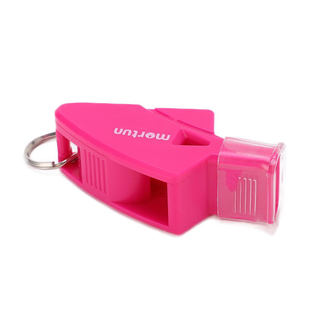 Whistle Competition Whistle E with Lanyard and Storage Box for Coaches Referees and KidsRose Red