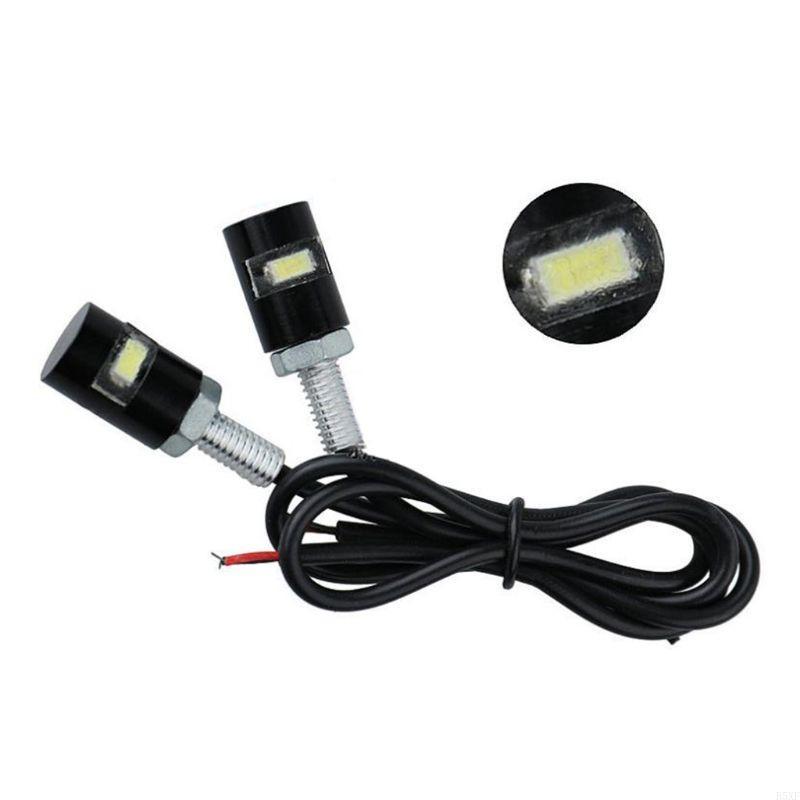 2025 New 2 PCS License Plate Light Screw Bolt Lamp 12V LED Bulb for Car Motorcycle Truck