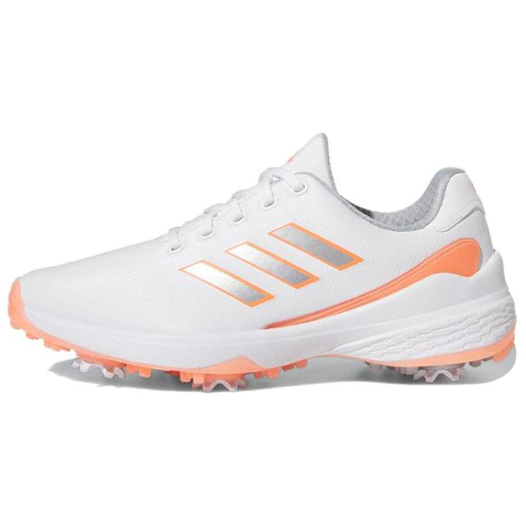 

Adidas ZG23 Golf Cloud White Silver Metallic Coral Fusion Women s GZ2176 37⅓