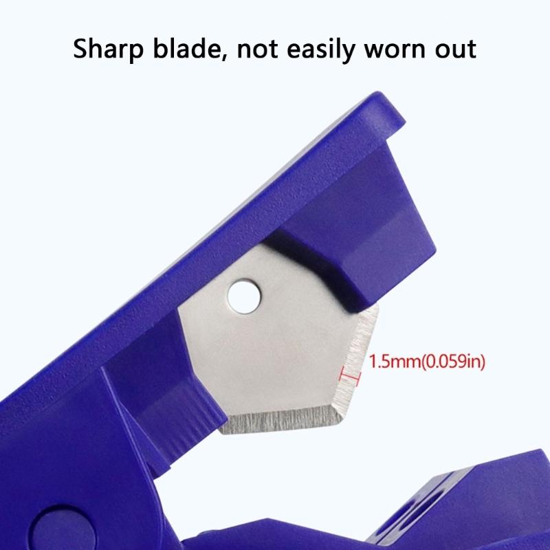 5Pcs Pneumatic Pipe Cutter Plastic Tubing Hose Scissors for Efficient and Precise Water Filter Pipe Cutting Tool