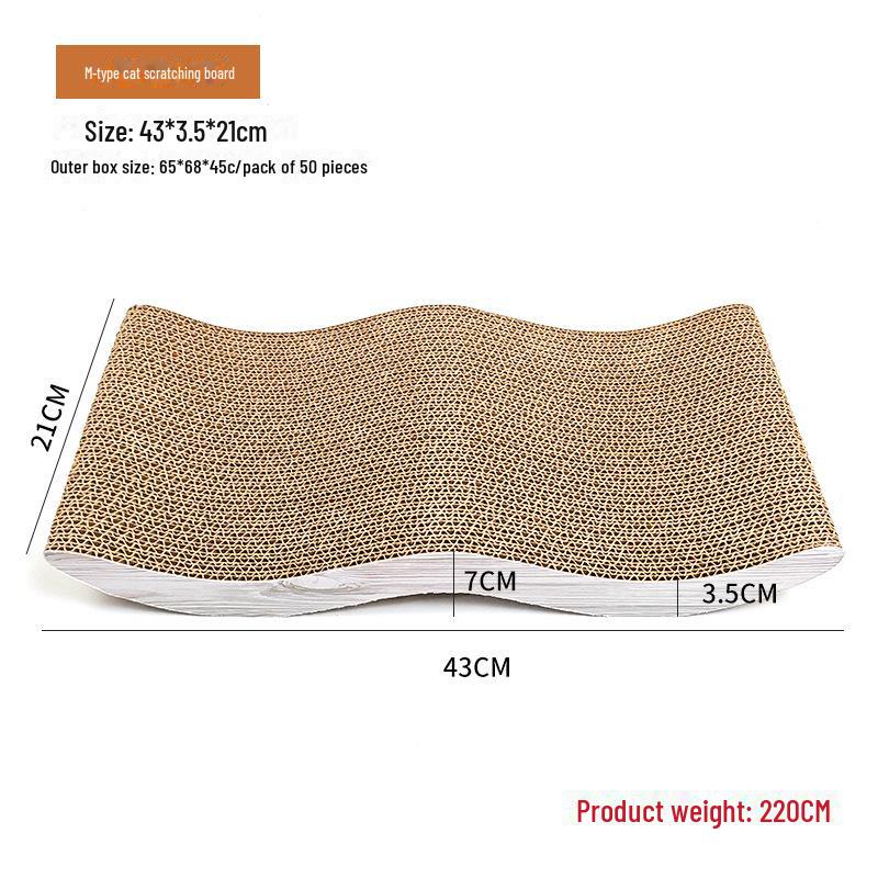 

Очень большой многофункциональный диван-гнездо с защитой от царапин и кошачьих царапин - прочный, устойчивый к царапинам, без перхоти Cat Scratch Board