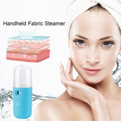 Mini Travel Steamer Cordless USB Rechargeable 30ml Water Tank Handheld Clothes Steamer Portable Facial Hydrating Device for Travel Home