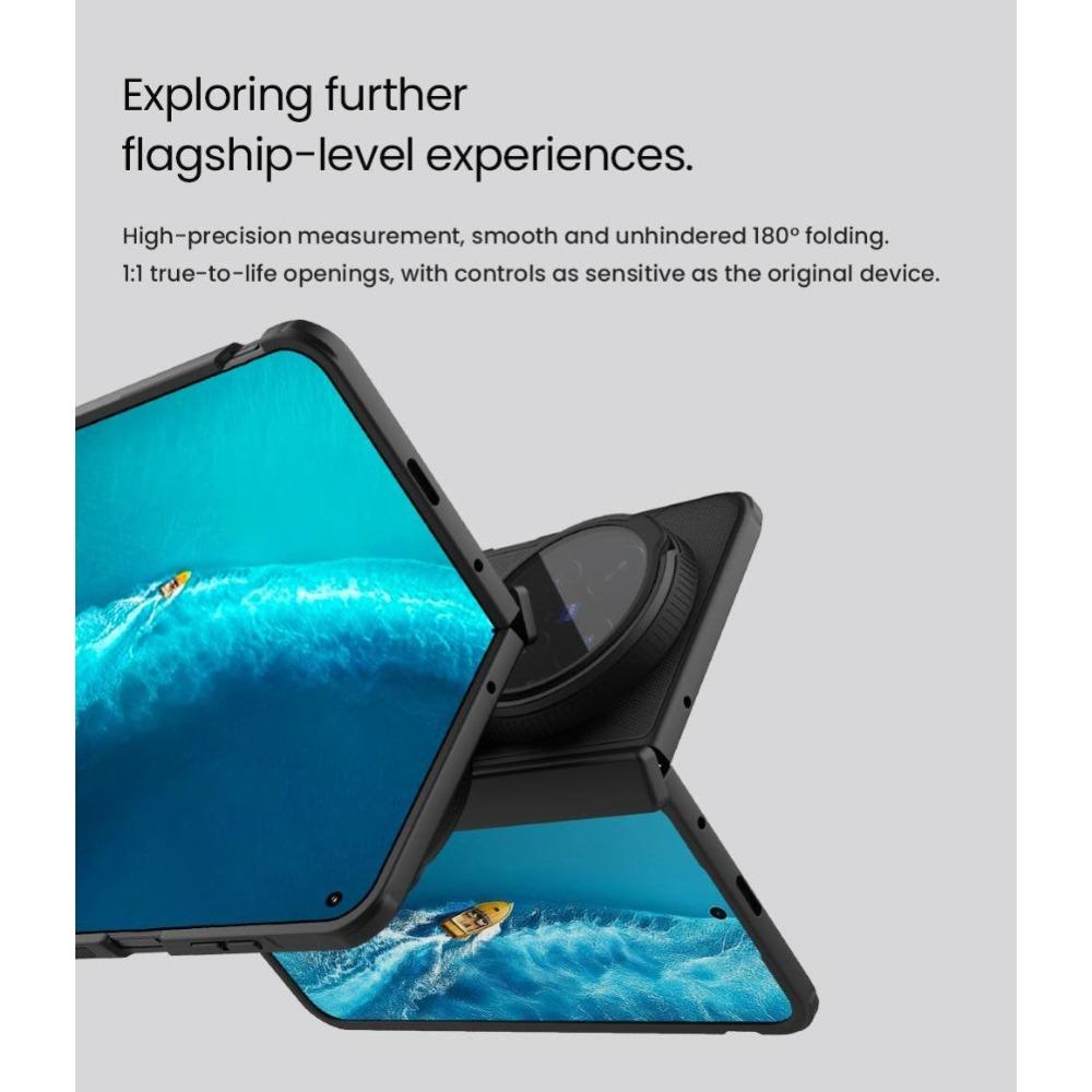 NILLKIN Magnetische Hülle für Vivo X Fold 6 Fold6 TPU + PC Hartrückseite Anti-Fingerabdruck CA4017