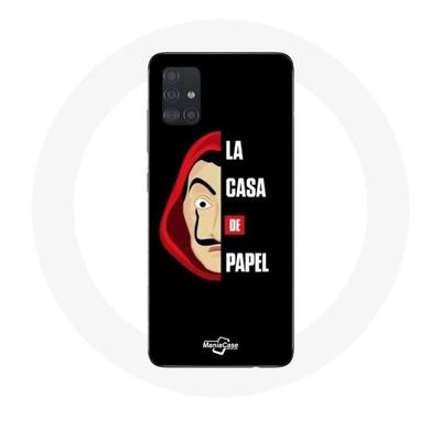Samsung Galaxy A51 Case La Casa De Papel Logo and Mask