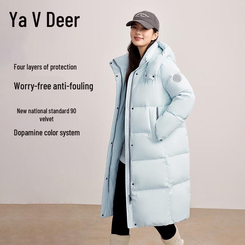 Yalu Women's Long Winter Down Jacket