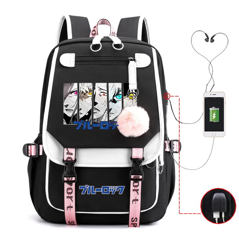 Blue Prison Anime Peripheral Ridge Backpack Seijiro Fashion Student School Bag Large Capacity